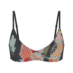Summer Mesh Unlined Demi Bra - Orchid Cabinet - 34 - A Restock Notifications