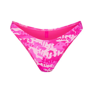 Signature Swim Cheeky Tanga Bottom  - Pink Skims Camo - XS Restock Notifications