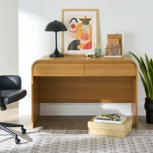 Better Homes & Gardens Juliet Desk - Light Honey Restock Notifications