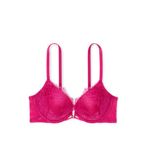 Bombshell Add-2-Cups Rose Lace Push-Up Bra - Cherry Blossom - 34-D Restock Notifications