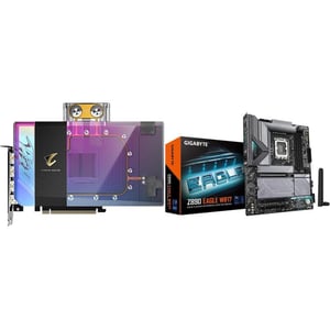 GPU Motherboard Combo -  GIGABYTE GV-N5090AORUSX WB-32GD Bundle with  GIGABYTE Z890 EAGLE Restock Notifications