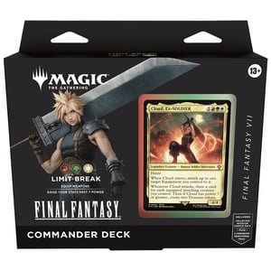 Magic The Gathering Final Fantasy VII Commander Deck - Limit Break Restock Notifications