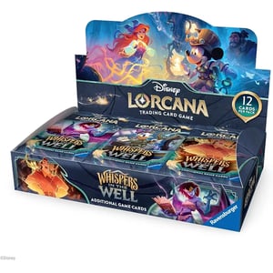 Disney Lorcana Whispers in The Well Booster Display Restock Notifications