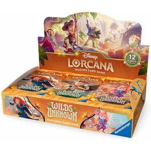 Disney Lorcana Wilds Unknown Booster Pack Display Restock Notifications