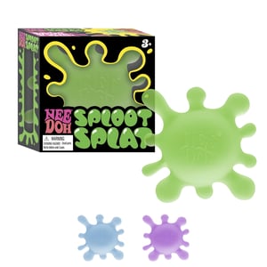 NeeDoh Sploot Splat, Novelty Fidget Toy, (1 Piece, Color May Vary), Children Ages 3+ Restock Notifications