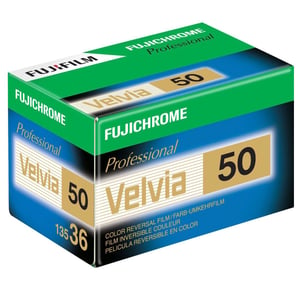 Fujifilm Fujichrome Velvia 50 Professional Film - 35mm Roll Restock Notifications