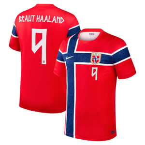 Erling Haaland Norway National Team Nike 2026 Home Restock Notifications