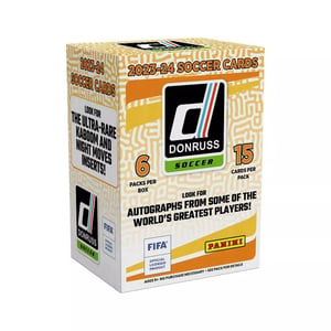 2023-24 Panini Donruss Soccer Trading Cards Blaster Box Restock Notifications