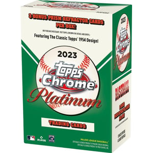2023 Topps Chrome Baseball Platinum Blaster Box Restock Notifications