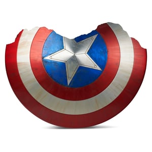 Captain America Battle-Damaged Shield – Limited Edition Restock Notifications