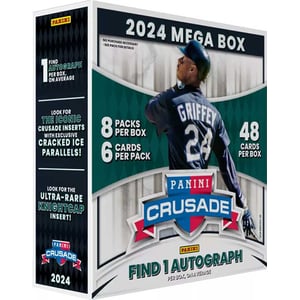 2024 Panini Crusade Baseball Trading Card Mega Box Restock Notifications