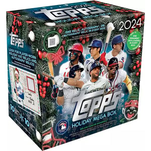 2024 Topps Baseball Holiday Mega Box Restock Notifications