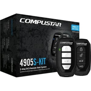 Compustar 2-Way Remote Start Systems for Car Restock Notifications