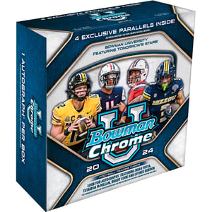 Topps 2024 Bowman University Chrome Football Monster Restock Notifications
