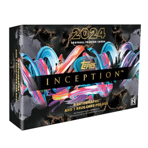 2024 Topps Inception Football Hobby Box Restock Notifications