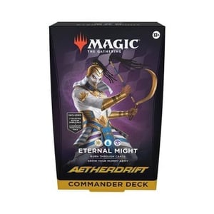 Magic Aetherdrift Commander Deck - Eternal Might Restock Notifications