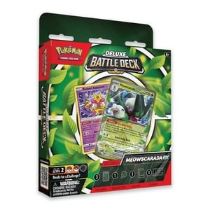 Pokemon Meowscarada ex Deluxe Battle Deck Restock Notifications