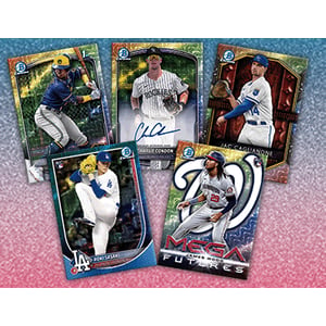 Topps 2025 Bowman Mega Box Restock Notifications