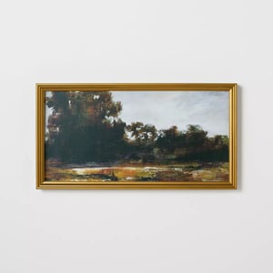 Horizontal Landscape Framed Canvas Restock Notifications