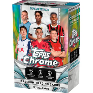 2024-25 Topps Chrome UEFA Club Competitions Blaster Box Restock Notifications