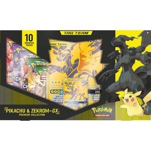Pokemon Pikachu and Zekrom-GX Premium Collection Restock Notifications