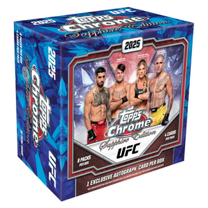 2025 Topps Chrome Sapphire UFC Restock Notifications