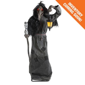 6.5 ft. Gruesome Grounds Animated Raven by Home Depot Restock Notifications