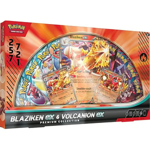 Pokemon Blaziken ex & Volcanion ex Premium Collection Restock Notifications