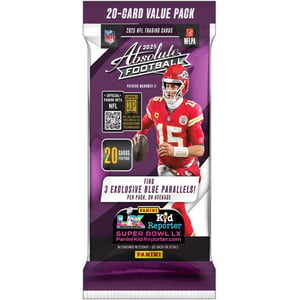 2025 Panini Absolute Football Value Fat Pack Restock Notifications