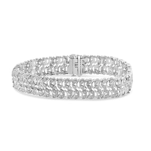 Diamond Leaf-Inspired Link Bracelet  Restock Notifications