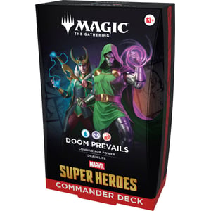 MTG Marvel Super Heroes Commander Deck - Doom Prevails Restock Notifications