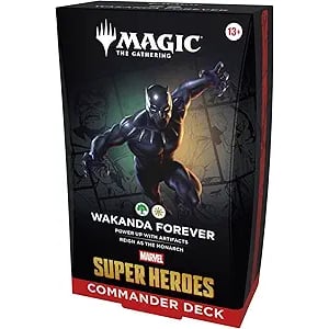 MTG Marvel Super Heroes Commander Deck Wakanda Forever Restock Notifications