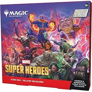 MTG Marvel Super Heroes Scene Box - Villains Unleashed Restock Notifications
