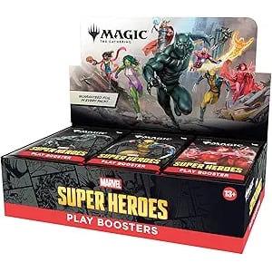 MTG Marvel Super Heroes Play Booster Box Restock Notifications