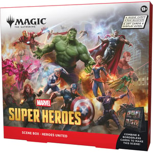 MTG Marvel Super Heroes Scene Box - Heroes United Restock Notifications