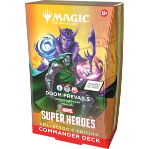 MTG Marvel Super Heroes Collector's Commander Deck Doom Restock Notifications