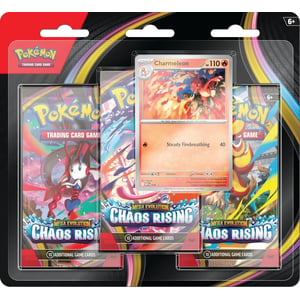Pokemon Chaos Rising 3-Pack Blister Restock Notifications