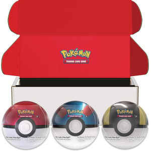 Pokemon Ball Tin 3-Pack Bundle 2024 Amazon Exclusive Restock Notifications