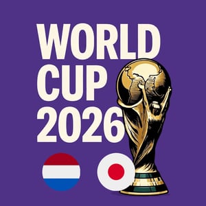 Netherlands vs Japan - World Cup (Group F) Restock Notifications