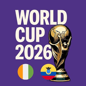 Ivory Coast vs Ecuador - World Cup (Group E) Restock Notifications