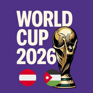Austria vs Jordan - World Cup (Group J) Restock Notifications