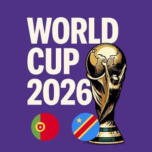 Portugal vs DR Congo - World Cup (Group K) Restock Notifications