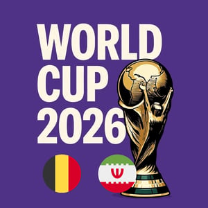 Belgium vs Iran - World Cup (Group G) Restock Notifications