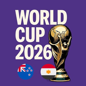 New Zealand vs Egypt - World Cup (Group G) Restock Notifications