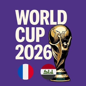 France vs Iraq - World Cup (Group I) Restock Notifications