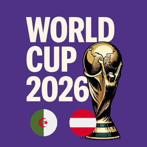 Algeria vs Austria - World Cup (Group J) Restock Notifications