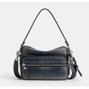 Dakota Crossbody Bag In Regenerative Cotton Denim  Restock Notifications