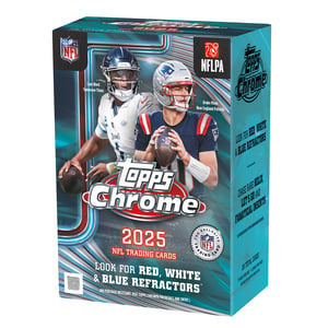 2025 Topps Chrome Football NFL Value Box Restock Notifications