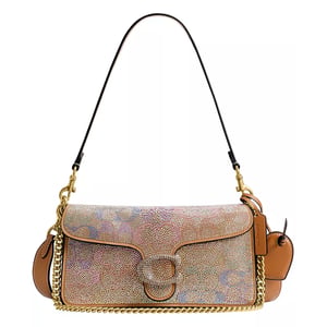 Coach Tabby Medium Crystal Signature Shoulder Bag 26 Restock Notifications
