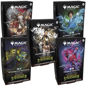 MTG Secrets of Strixhaven - Commander Decks Restock Notifications